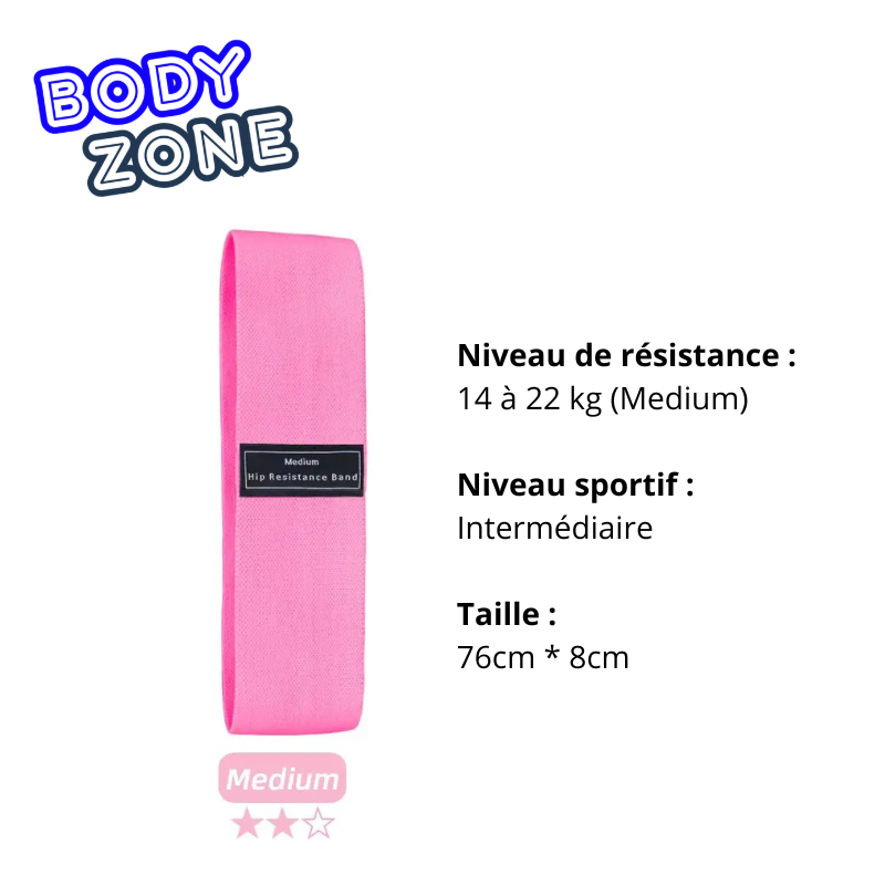 Body Bands - Bandes de Résistance Antidérapantes