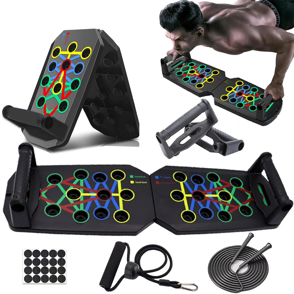 Body Board - Planche de Pompes Multifonction Pliable