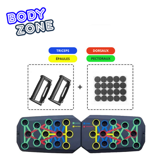 Body Board - Planche de Pompes Multifonction Pliable